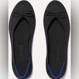 BUNDLING SALE: EUC Rothy's The Bow Flat in Merino Wool in Blackout